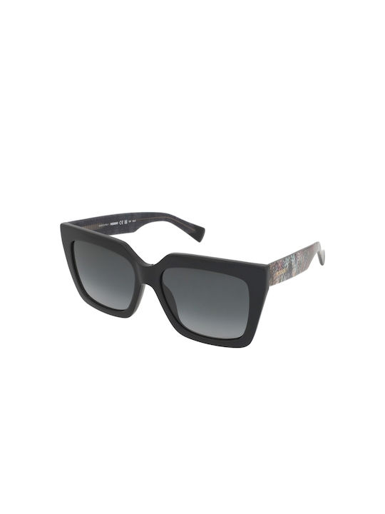 Missoni Women's Sunglasses with Black Plastic Frame and Black Gradient Lens MIS 0147/S 807/9O