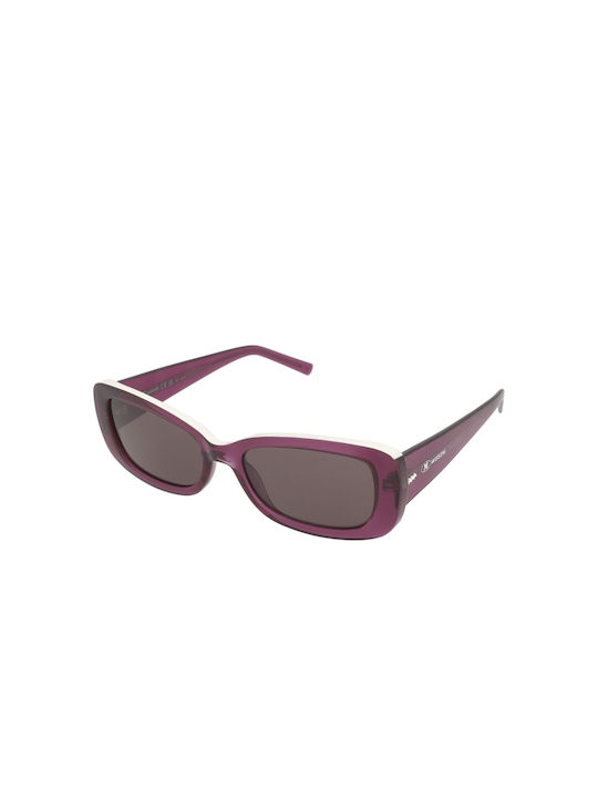 Missoni Women's Sunglasses with Purple Plastic Frame and Brown Lens MMI 0152/S 8CQ/K2