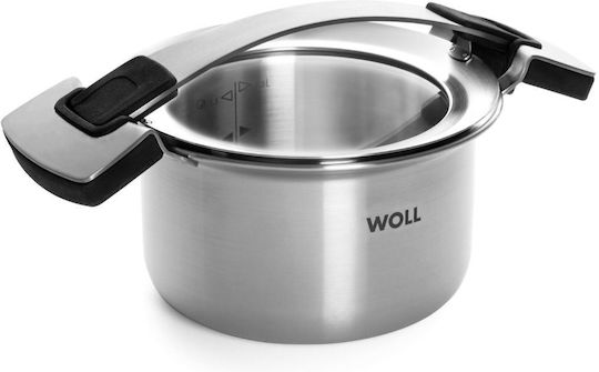 Woll Concept Pro Βαθιά Ανοξείδωτη Κατσαρόλα 2lt / 16cm