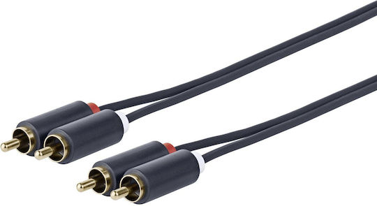 Vivolink Cable 2x RCA male - 2x RCA male 2m PRORCARCA2