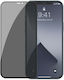 Privacy Full Face Tempered Glass Μαύρο (iPhone 13 Pro Max)