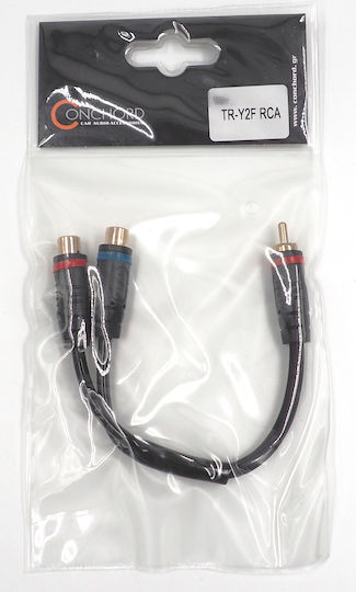 Conchord Cable RCA male - 2x RCA female 1m