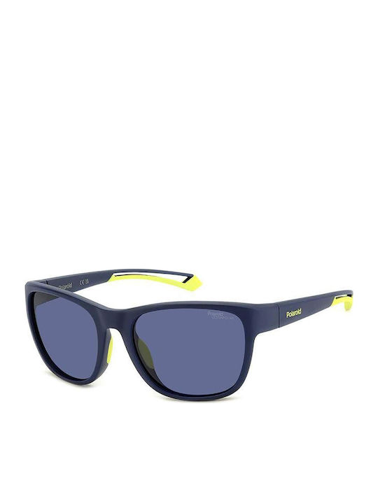 Polaroid Herren Sonnenbrille mit Marineblau Kun...