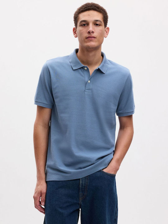 Polo Kurzarmbluse bainbridge blue