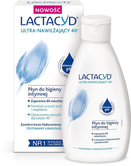 Lactacyd Ultra-Moiturizing 40+ Лосион за Нежно Антисептичен на Интимна Хигиена 200ml