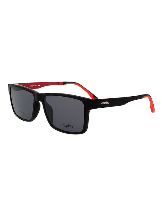 Empire Eyewear Sonnenbrillen mit Schwarz Rahmen und Schwarz Linse 210 C04