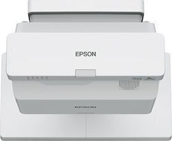 Epson Eb-760w Projector HD Laser Lamp Wi-Fi Connected with Built-in Speakers White