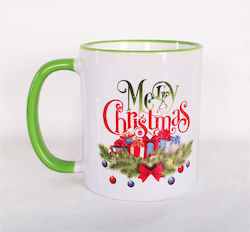 Weihnachtlicher Becher