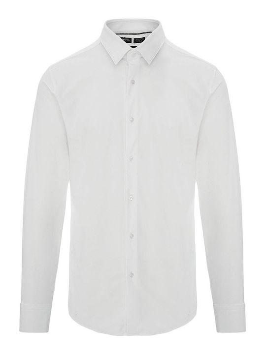 Hugo Boss Men's Shirt Long Sleeve White