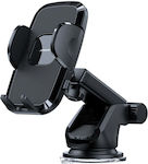 Joyroom Car Mount for Phone JR-ZS259 with Adjustable Hooks Black