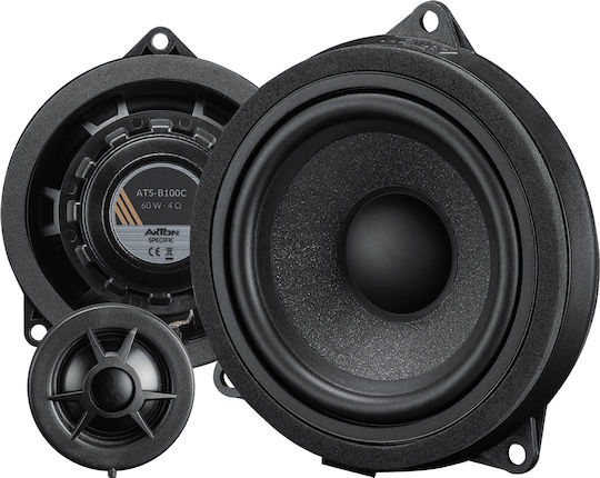 Axton Комплект Автомобилни Високоговорители с 60W RMS (2 път)