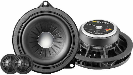 Eton Set Auto-Lautsprecher B100w Autolautsprecher mit 50W RMS (2 Weg)