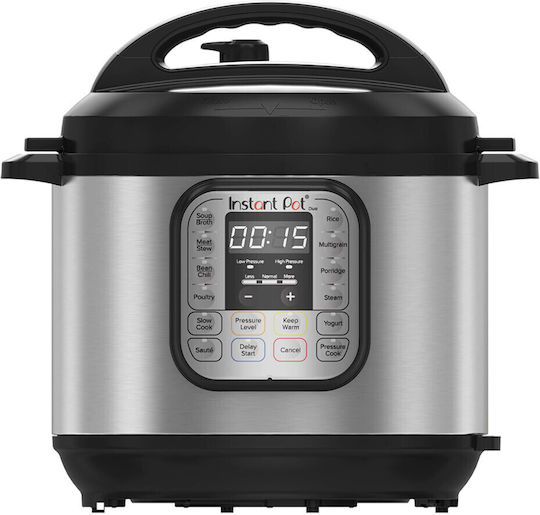 Instant Pot Duo 6 Мултикукър 1000W с Капацитет 5.7лт Сребрист