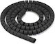 Techly Cable Spiral Tubes 25mm 20m Black 1 Piece