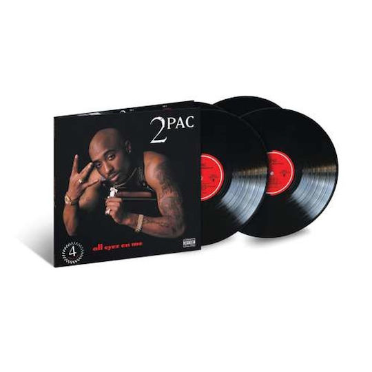 2pac - All Eyez On Me 4xLP Roșu Vinil