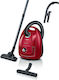 Bosch BGD38RD1H Vacuum Cleaner 600W Bagless 4lt Red