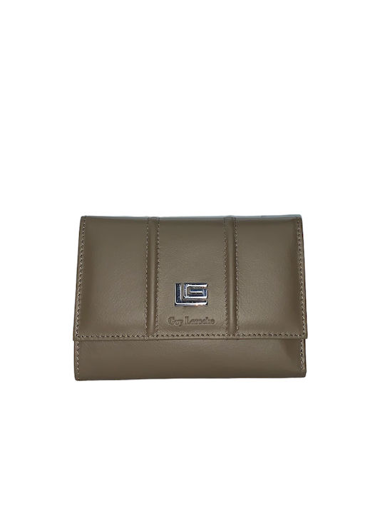 Guy Laroche Small Leather Women's Wallet with RFID Brown