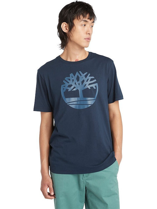 Timberland Kennebec River Tree Tricou Dark Denim