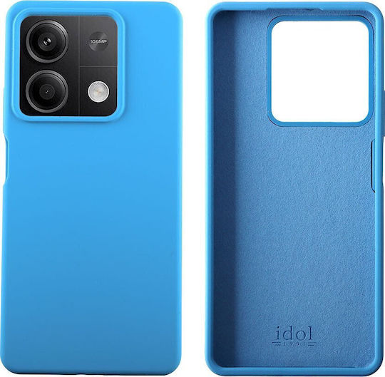 Idol 1991 Задна Силиконова Водоустойчива Синя Корица Redmi Note 13 5G