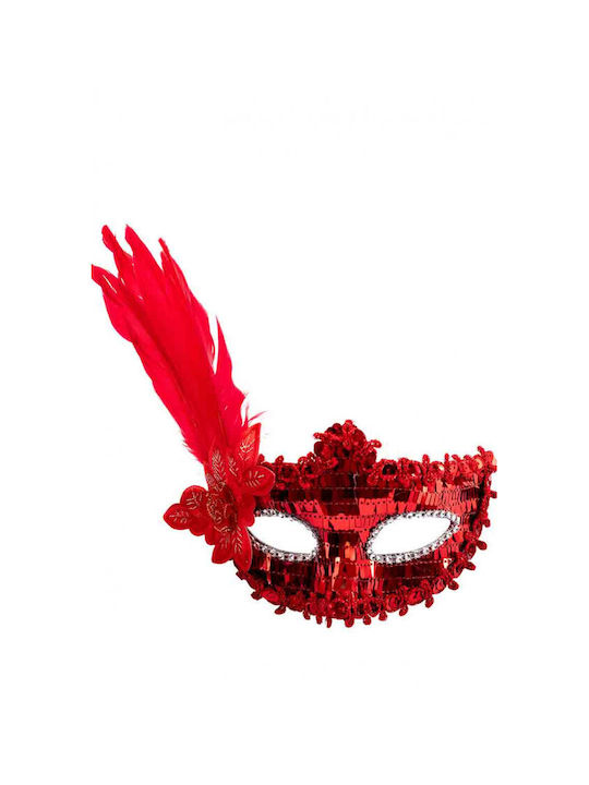 Carnival Mask Eyemask Red