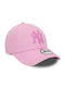 New Era Kinderhut Jockey Stoff Rosa