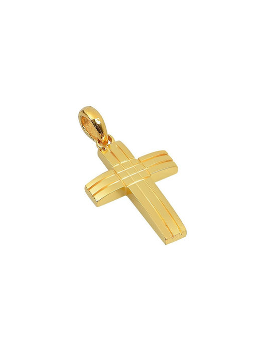 Men's Gold Cross 14K