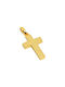 Herren Gold Kreuz 14K