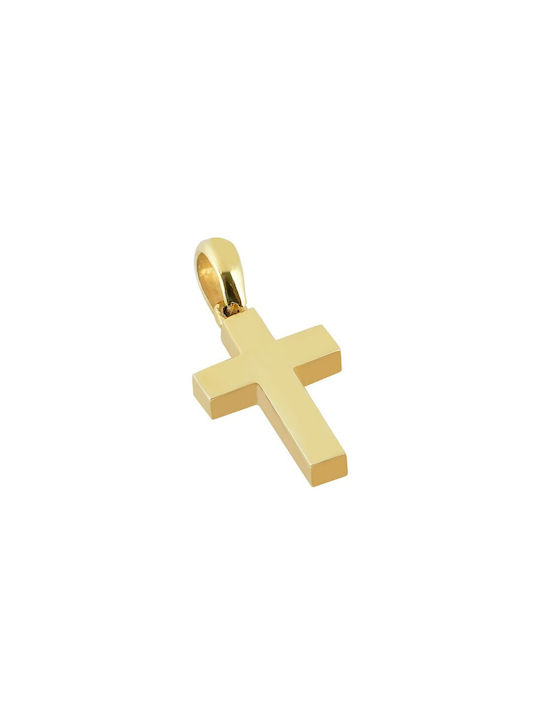 Men's Gold Cross 14K