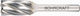 Bohrcraft Cutting Tool Carbide for Metal \ Aluminum \ Plastic 12mm x 25mm