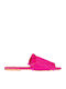 Yucatan Leather Women's Flat Sandals Fuchsia