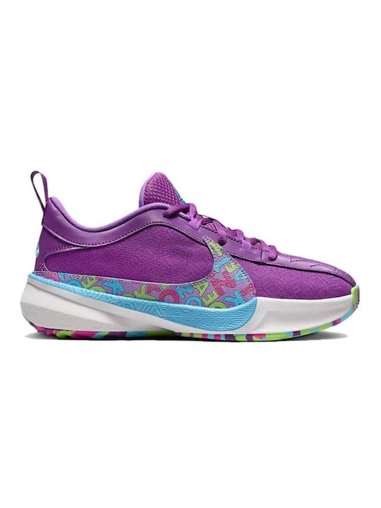 Nike Kids Sports Shoes Running Freak 5 GS Purple