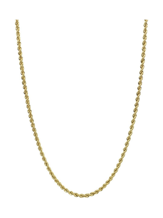 Mv Preziosa Gold Chain Neck Spiral 14K Length 45cm