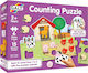 Puzzle pentru Copii cu Îmbinări Farm pentru 2+ ani+ Ani 6buc Galt Toys
