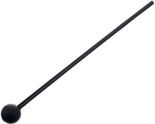 Studio 49 Plastic Percussion Drumsticks with Tip Shape Ball in Black Color