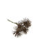 Artificial Decorative Branch Bronze 9cm 1pcs