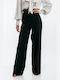 Freestyle Women's High-waisted Fabric Trousers Black