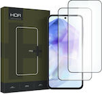 Hofi Full Face Tempered Glass 2pcs Black (Samsung A35 5G, Samsung A55 5G)