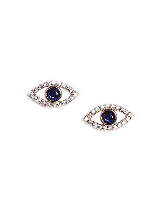 Earrings with eye