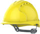 JSP Evo2 Construction Site Helmet Yellow AJE030...