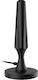Telemax 32-0028 Indoor TV Antenna (Requires Power Supply) Black