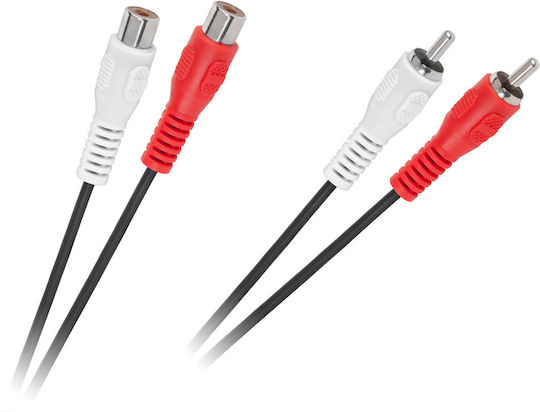 5m 2x RCA male to 2x RCA female Cable (KPO2661-5)