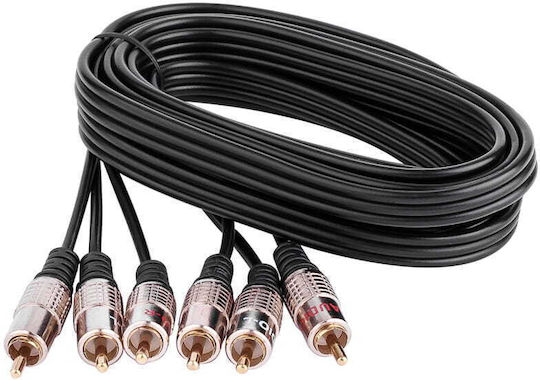 Voice Kraft Cable RCA male - RCA male 3m VK403400-300