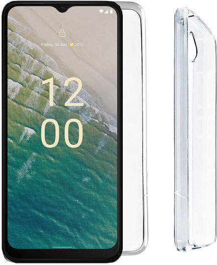 Volte-Tel Slimcolor Air Back Cover Silicone Transparent (Nokia C32)