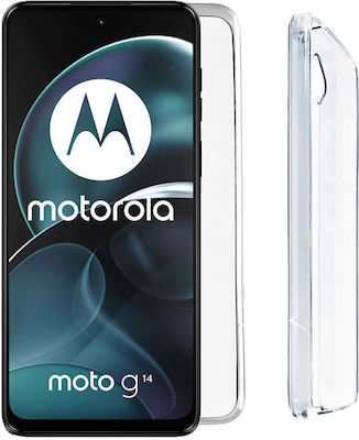 Volte-Tel Back Cover Σιλικόνης Διάφανο (Moto G14)