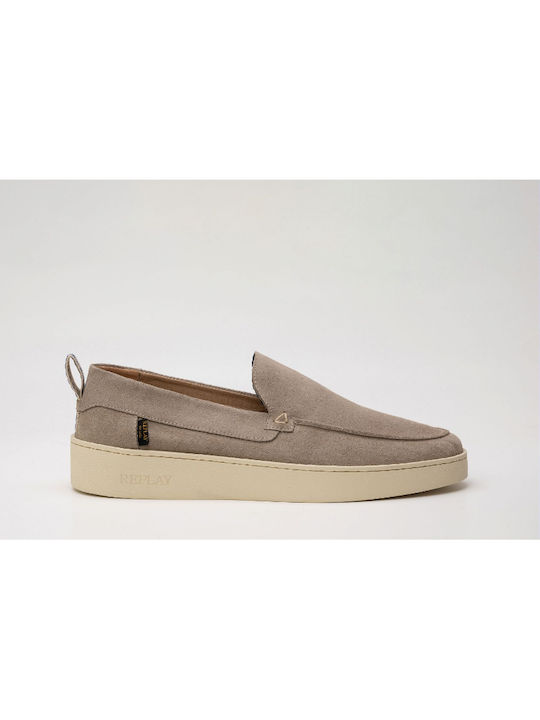 Replay Men's Moccasins Beige