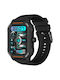 BlitzWolf BW-GTC3 Αδιάβροχο Smartwatch με Παλμογράφο (Μαύρο)