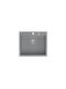 GraniteQ Morgan 110 Ένθετος Νεροχύτης Inox Μ57xΠ50cm Γκρι