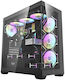 Darkflash DS900 Gaming Midi Tower Κουτί Υπολογιστή με Πλαϊνό Παράθυρο Μαύρο