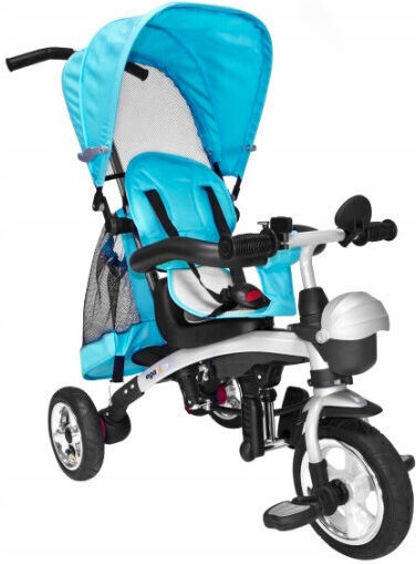 Sportmann Egaleco 1 Convertible with Parental Handle for 18 Months Blue