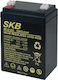 SKB Μπαταρία UPS με Χωρητικότητα 2.6Ah και Τάση 12V 330126
